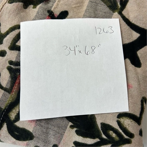 Lane Bryant Women's Floral Rectangle Scarf Wrap Multicolor Spring - Picture 6 of 6